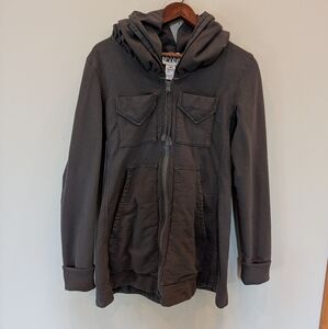 Prairie Underground Cloak Hoodie Medium Dark Gray